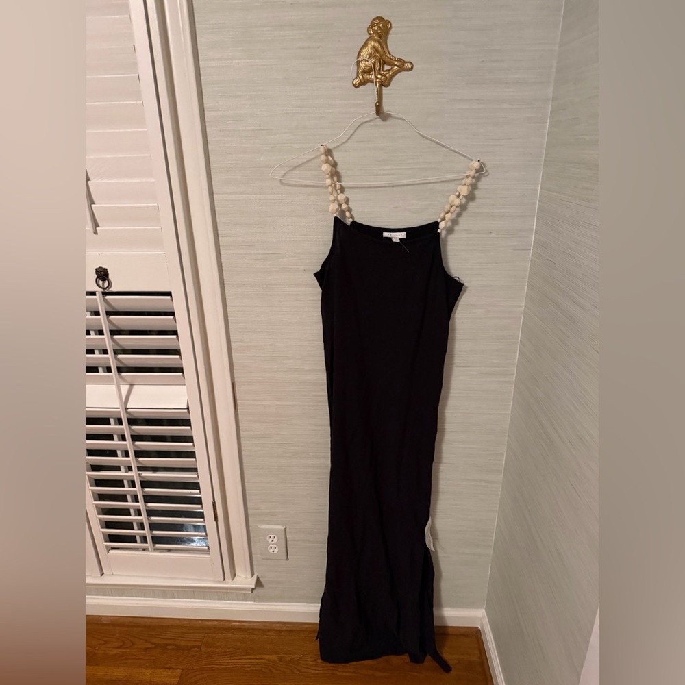 Topshop Beaded Strap Maxi Dress
